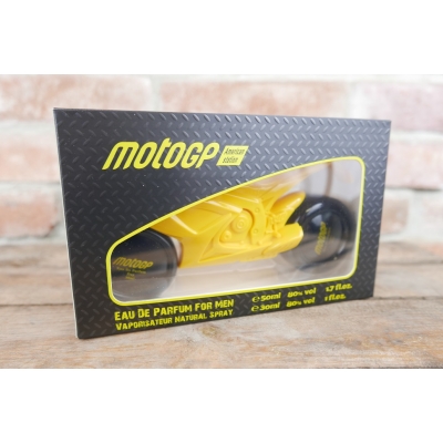 Perfumy - Motocykl- Żółty MEN Ścigacz MotoGP