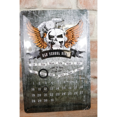 Tablica - szyld - Kalendarz Harley Czacha  20x30