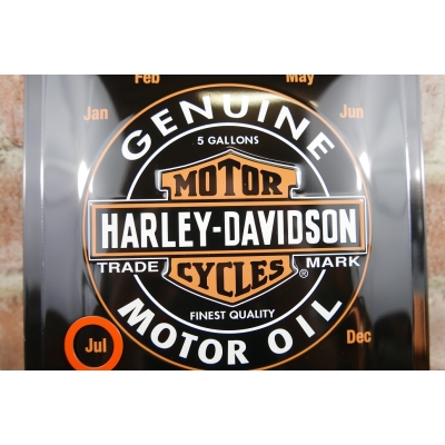 Tablica - szyld - Harley Davidson Motor Oil Kalendarz  WLA 20x30
