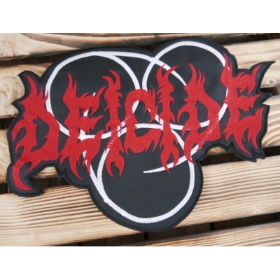 Deicide Duża Naszywka Zespół Logo Death metal