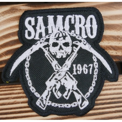 Samcro SOA Sons of Anarchy Naszywka Haftowana Patch 1967