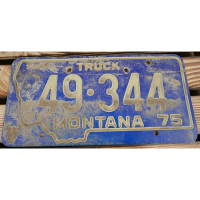 Montana Truck Tablica Rejestracyjna USA 49-344