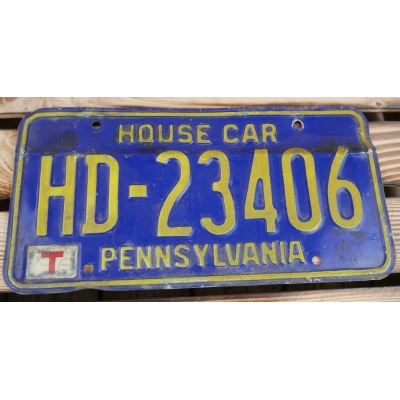Pennsylvania Pensylwania House Car Tablica Rejestracyjna USA