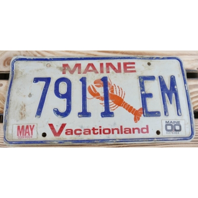 Maine Vacationland Tablica Rejestracyjna USA