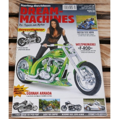 Dream-Machines Gazeta magazyn Harley Custom