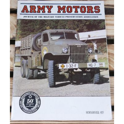 Army Motors Broszura Jeep Harley WLA USA