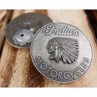 Indian Motorcycles Znaczek Blacha Wpinka USA Pin Indianin