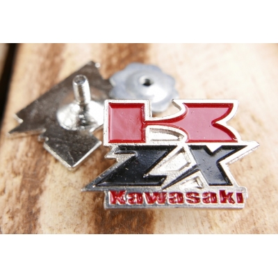Kawasaki ZX Znaczek Blacha Wpinka Pin