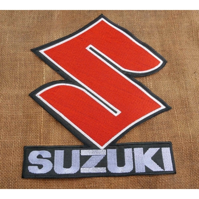 Suzuki Motocykl Logo Duża Naszywka