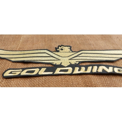 Honda Goldwing Duża Naszywka Haftowana Logo Orzeł