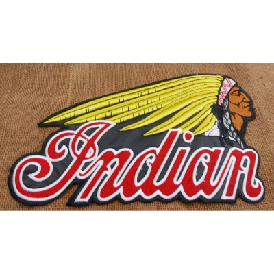 Indian Indianin Duża Naszywka Motocykl