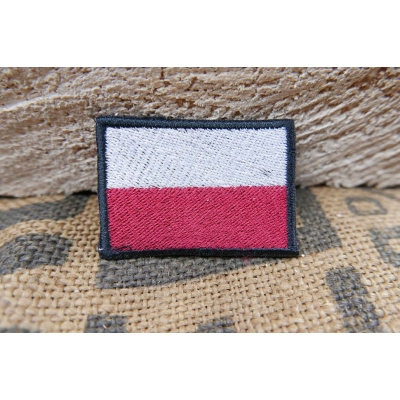 Polska Mała Flaga Naszywka Patch Poland