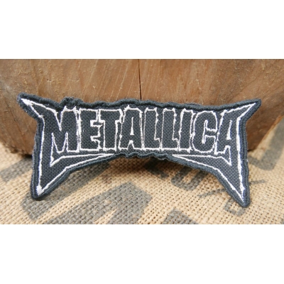 Metallica Czarna Naszywka Haftowana
