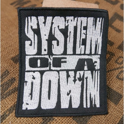 System of a Down Naszywka Zespół Logo Haftowana