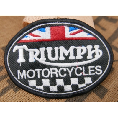 Naszywka Triumph Motorcycles Naszywka Haftowana Patch Stripe
