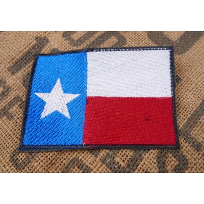 Flaga Texasu Texas Gwiazda USA Naszywka Haftowana 10x7 cm Konfederacja
