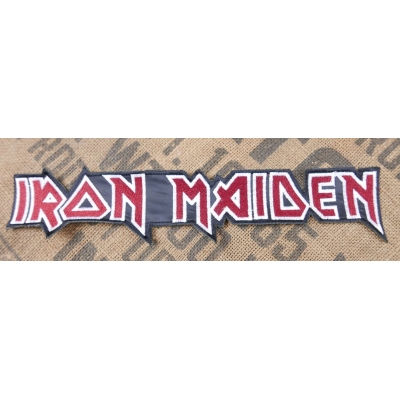 Iron Maiden Naszywka Haftowana Szarfa Na Plecy Duża Ekran 29cm
