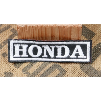 Honda Naszywka Haftowana 9,5x2,5 cm