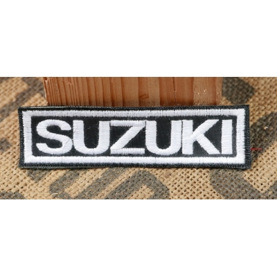 Suzuki Naszywka Haftowana 9,5x2,5 cm