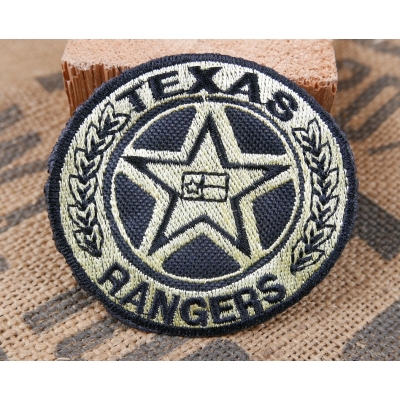 Gwiazda Szeryfa Sheriff Naszywka Haftowana Złota Texas Rangers