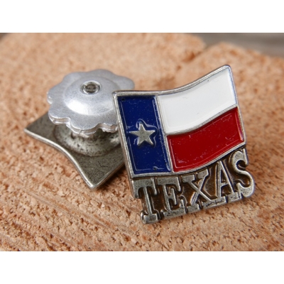 Flaga Texasu  Znaczek Metalowy Wpinka Blacha Texas Western
