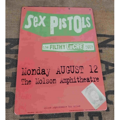 Sex Pistols Tablica Szyld Reklama