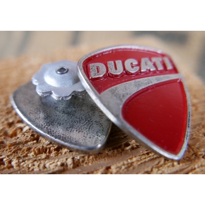 Ducati Logo Znaczek Metalowy Wpinka Blacha