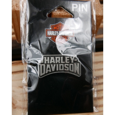 Harley Davidson Logo Blacha Znaczek Wpinka Napis