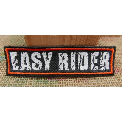 Easy Rider Naszywka Haftowana Pomarańczowa
