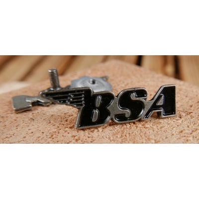 BSA  Znaczek Blacha Wpinka Pin Czarne Logo