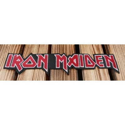 Iron Maiden Naszywka Haftowana Szarfa Na Plecy Duża Ekran 24,5cm