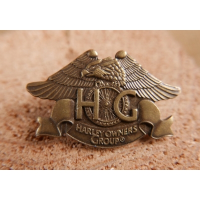 Harley Davidson Logo HOG Blacha Znaczek Wpinka Harley Owners Group