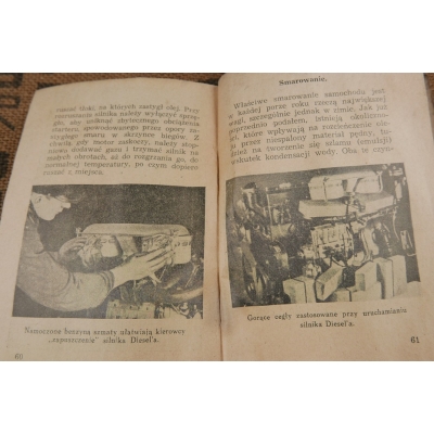 Samochód na Mróz i Śnieg 1947 Książeczka