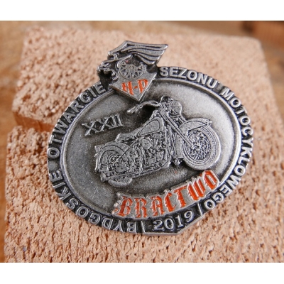Bractwo Harley Davidson 2019 Znaczek Odznaka Blacha