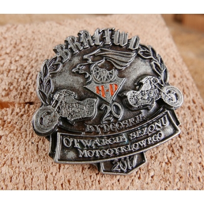 Bractwo Harley Davidson 2017 Znaczek Odznaka Blacha