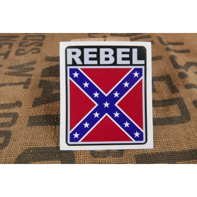 Flaga Konfederacji USA Rebel Naklejka