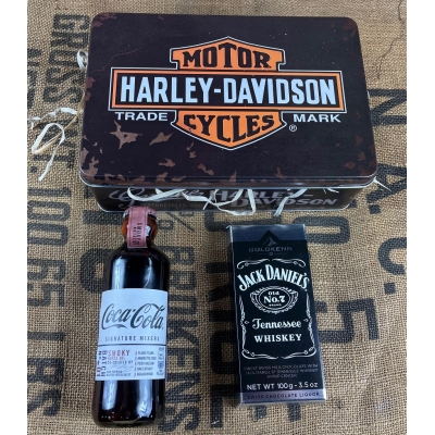 Zestaw Prezent Harley Davidson Jack Daniel's Coca Cola Puszka Daniels