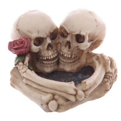 Popielniczka Czaszki Czaszka Róże Skull Roses