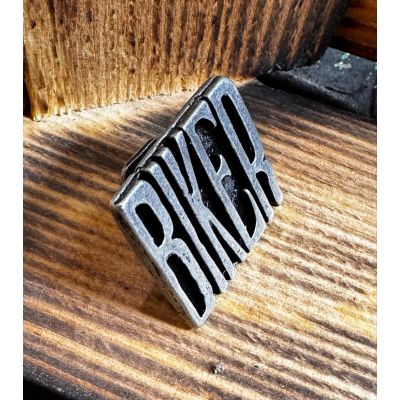 Biker Motocyklista Znaczek Metalowy Wpinka Blacha Pin