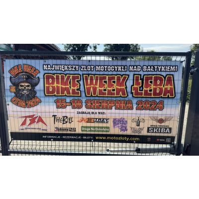 Baner Zlot Motocykli Bike Week Łeba 2024