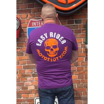 Koszulka Męska Fioletowa Bike Week Łeba 2025