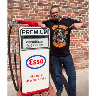 Bike Week Łeba 2025 Koszulka Męska Pomarańczowa