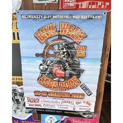 Baner LOGO  Zlot Motocykli Bike Week Łeba 2025