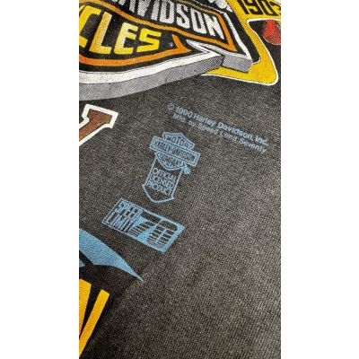 Harley Davidson Koszulka Męska Freedom HighWay Oryginał z lat90