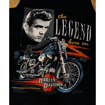Harley Davidson Koszulka Męska James Dean LEGEND Oryginał z lat90