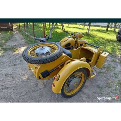 Motocykl MV750 M72 K750 Wojskowy jak BMW z Napędem na Kosz