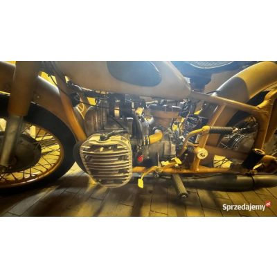 Motocykl MV750 M72 K750 Wojskowy jak BMW z Napędem na Kosz