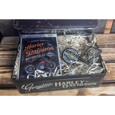Zestaw Prezent Harley Davidson Puszka