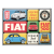 Fiat 500 Retro Zestaw Magnesów na Lodówkę