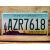 Arizona Tablica Rejestracyjna USA Szyld Rejestracja AZR7618